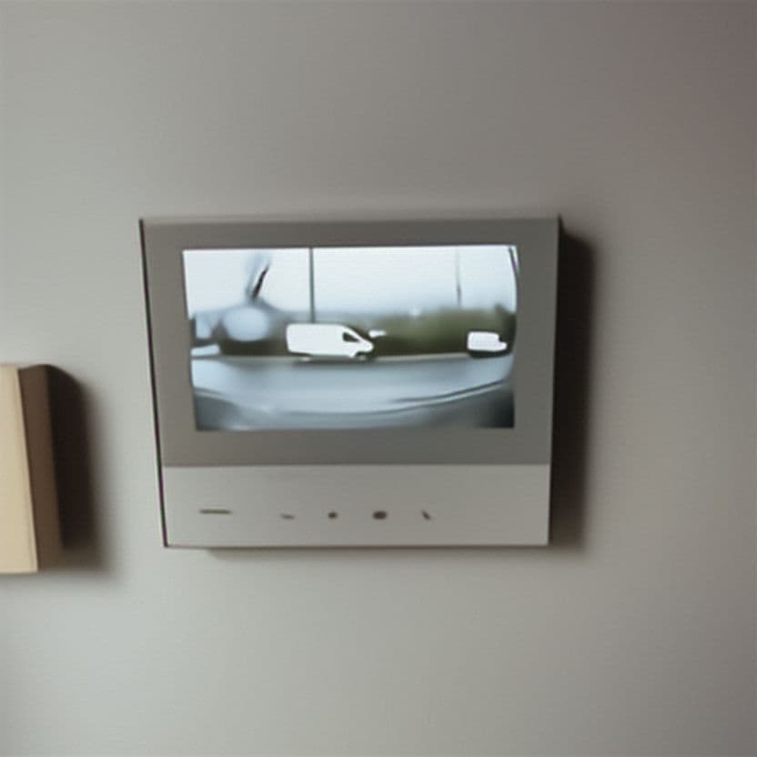 Vidéophone intérieur à écran tactile